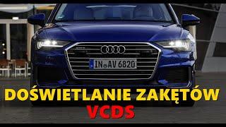 VAG - AKTYWACJA DOŚWIETLANIA ZAKRĘTÓW w AUDI A3 A4 A5 A6 C7 A7 A8 (VCDS)