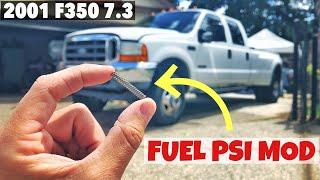 2001 F350 7.3 PowerStroke - 86D Fuel Pressure Spring Fuel Mod Upgrade SP