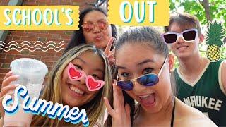 SCHOOL'S OUT | come on summer vacay with me!! 