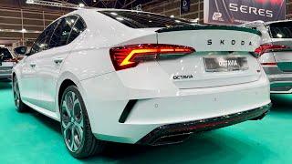 New SKODA OCTAVIA RS 2025 (Facelift) - visual REVIEW (amazing HATCHBACK)