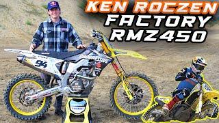 We Ride Ken Roczen's Factory RMZ450!