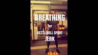 Breathing for kettlebell sport Jerk by Denis Vasilev