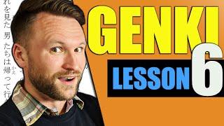 【N5】Genki 1 Lesson 6 Japanese Grammar Made Clear | The て Form and more