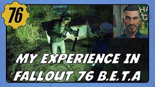 The F Blog Gaming - My Experience in Fallout 76 First B.E.T.A (pc)