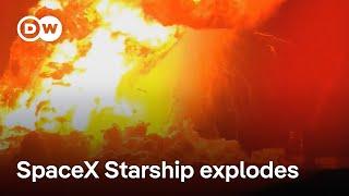 SpaceX rocket explodes into a massive fireball during test | DW News