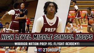 DOWN TO THE LAST SHOT?! Warrior Nation Prep vs. Flyght Academy was LIT  [Full Game Highlights]