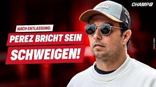 Knapp 4 Wochen nach Verkündung: Perez bricht sein Schweigen / Krack spricht über Ungeduld von Stroll