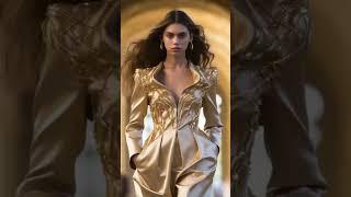 AI Runway Fashion Show Collection #shortsvideo #aidesign #aifashion #aimidjourney