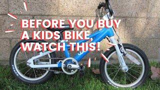 Before You Buy A Kids Bike, Watch This