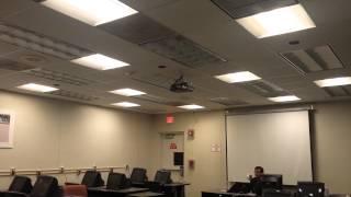 NuLEDs PoE Lighting tunable troffers in classroom