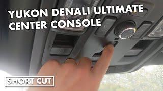 2023 GMC Yukon Denali Ultimate Sliding Center Console