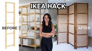 Ikea Hack Room Divider | DIY Ivar Shelving Hack