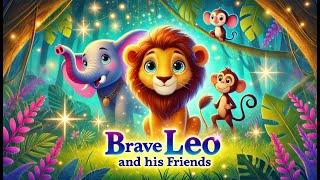 Brave Leo and His Friends - Leo the Lost Lion Cub - Story Book Reading Time