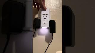 Surge protector outlets with usb / isbc and night light #outlet #usb #usbc #surge #surgeprotector