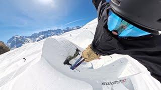I Landed on a Pro Skiers Neck…