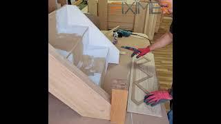 DIY Oak Stair Cladding. Simple and affordable way of transforming your staircase.