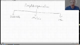 Projektorganisation und Art des Projektes