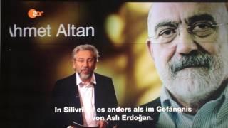 Can Dündar, Ahmet Altan ve Aslı Erdoğan’ın mesajını ZDF'de okudu