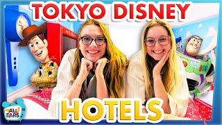 INSIDE 3 Tokyo Disney Hotels - FULL TOUR Toy Story Hotel, Disneyland Hotel & Disney Ambassador Hotel