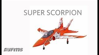 Flight Video of FMS Super Scorpion 90mm EDF Jet by Horizon