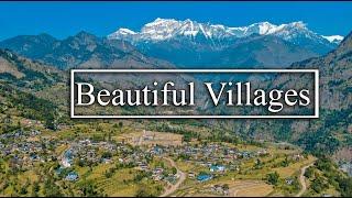 हिमालकाे काखमा रहेका म्याग्दीका सुन्दर बस्तीहरु Beautiful villages of Myagdi in lap of the mountains