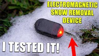 Electromagnetic Antifreeze Car Snow Removal Device Review & Test On Actual Snow