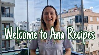Welcome to Ana Recipes cooking channel!