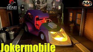 McFarlane's DC Direct BTAS Jokermobile Batman The Animated Series Joker Vehicle Review & Comparison