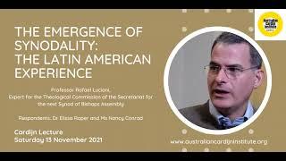 Rafael Luciani - Cardijn Lecture 2021 - The emergence of synodality: The Latin American experience