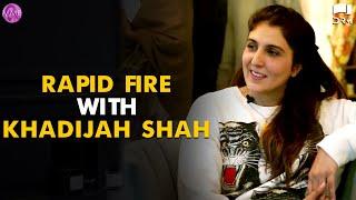 Rapid Fire with Khadijah Shah | Things You Don't Know About Khadijah Shah | Momina's Mixed Plate