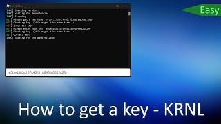 How to get a key in krnl - Easy Tutorial