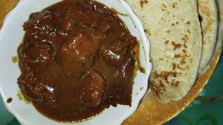 Special beef curry with nun roti #beef