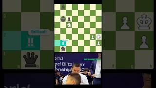 Brilliant ENDGAME TRICK ‼️‼️ #sacrifice #edit #chess #shorts #viral #checkmate