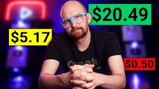 How Much YouTube ACTUALLY Pays You for 1,000 Views in 2024