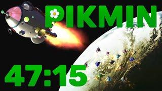 Pikmin 1 Speedrun　47:15【HD】 All Parts 6 Day Run