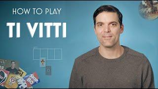 TI VITTI - The Classic Sicilian Card Game