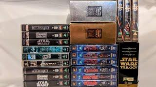 Star Wars VHS Tape Collection in 4K ️