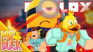 THIS MINION TOOK OVER THE WORLD! - Roblox Minions Adventure Obby: Despicable Forces!! - Part 1