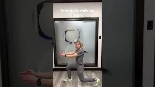 How to do walking lunges - for our Medical Weight Loss Fitness Program