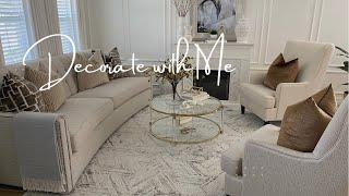 New|Summer Living Room Refresh|Neutral Decor|Decorate and Clean with Me