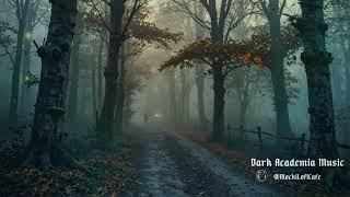 Autumn's Secret Haven | Dark Academia Ambience in a Golden Forest