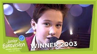 JUNIOR EUROVISION 2003: DINO JELUSIĆ - TI SI MOJA PRVA LJUBAV - CROATIA   - WINNER