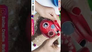 Matki Decoration Idea #sunitascreativeworld #youtubepartner #shorts #navratridecorationideas #pot