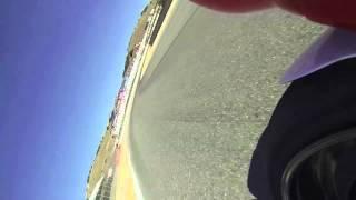On-board footage of Aaron Yates at Laguna Seca