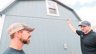 he told me the BIGGEST MISTAKES shed builders make {Converting a Shed into a Tiny House}