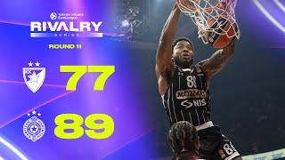 Joneses WILD night in BELGRADE | Crvena Zvezda – Partizan | BASKETBALL HIGHLIGHTS R11 2024-25