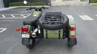 2023 Ural Gear Up Flat Green