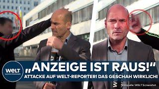 ERFURT: Nach TV-Duell Höcke vs. Voigt! Anzeige nach Attacke auf WELT-Reporter Steffen Schwarzkopf!