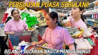 NEMENIN NAGITA BELANJA BULANAN SETROLLY PENUH!!! KALAP SAMPE JAJANAN PUN DIBORONG ABIS!!