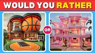 Would You Rather - Build Your Crazy House ️